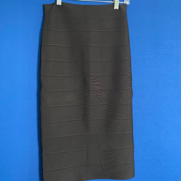 BCBG Black Alexa Bandage Skirt - Brand New - Size S - Picture 2 of 4
